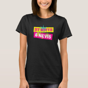 Camiseta Vacinação De ruas De Cristóvão E Nevis De Palmeira