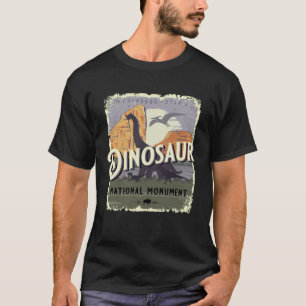 Camiseta Vacinação de Utah do Monumento Nacional do Dinossa