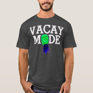 Camiseta Vacinação de Verão no modo Vacay no sentido invers