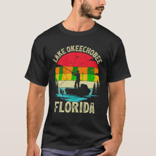Camiseta Vacinação de Verão Vintage Florida Okeechobee