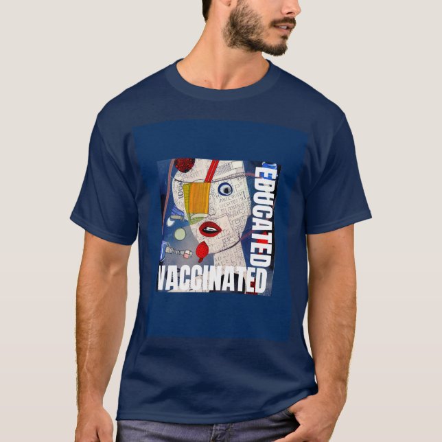 Camiseta Vacinação - Educação (Frente)