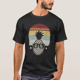 Camiseta Vacinação havaiana Óculos de sol abacaxi Aloha Haw