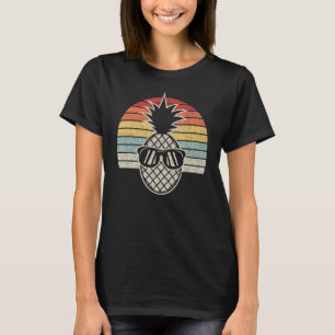 Camiseta Vacinação havaiana Óculos de sol abacaxi Aloha Haw