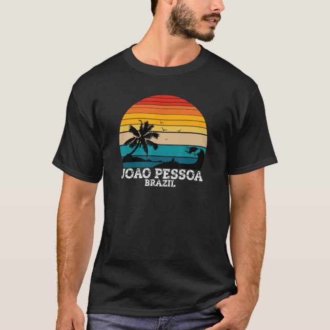 Camiseta Vacinação João Pessoa Paraíba Brasil (Frente)