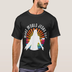 Camiseta Vacinação O Que Jesus Faria Com O Cristo Obteria S