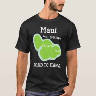 Camiseta Vacinação Souvenir Maui Hawaii Hana Souven