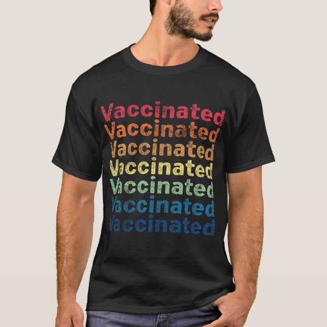 Camiseta Vacinada, Camisa da Vacina (Frente)