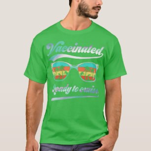 Camiseta Vacinada E Pronta Para Cruzar A Vaccina Viagem