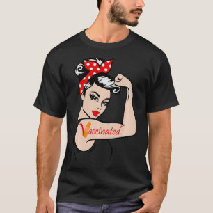 Camiseta Vacinada Rosie, o Vieiro
