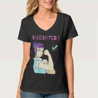 Camiseta Vacinado Pensa Na Imunização De Vacinas A