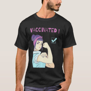 Camiseta Vacinado Pensa Na Imunização De Vacinas A