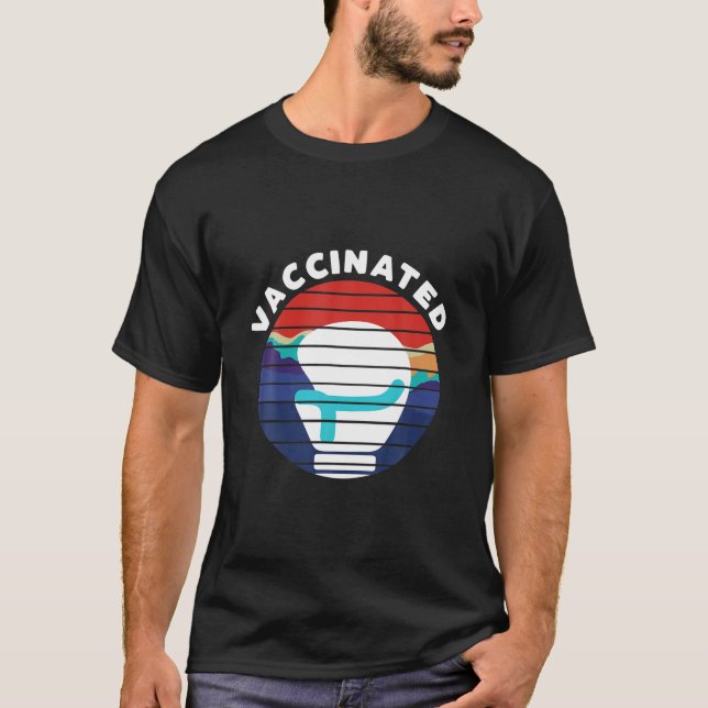 Camiseta Vacinado - Pro Vacina - Imunização (Frente)