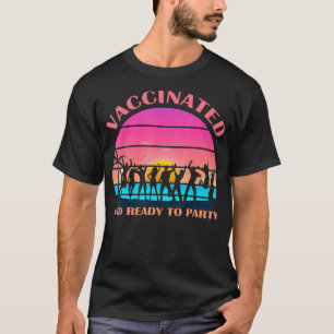Camiseta Vacinado Pronto Para Festa Pró-Vacinação Verão V