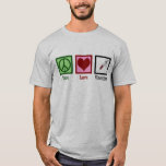 Camiseta Vacinas De Amor Pela Paz<br><div class="desc">Vacinas de Amor pela Paz Pro Vacinação para um pediatra que promove a imunidade de rebanho com vacinas.</div>