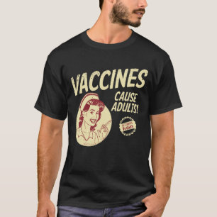 Camiseta Vacinas provocam a formação de agentes virais en