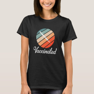 Camiseta Vacinas Retro Vacinadas Imunização