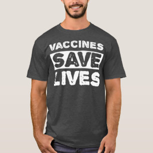 Camiseta Vacinas Salvar Vidas Vacinar Pro Vacinas