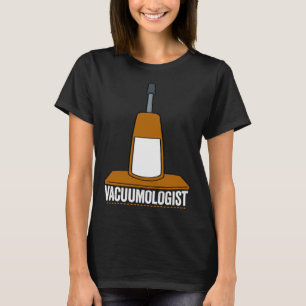 Camiseta Vacuum Cleaner Vacuumologista Men Mulheres Agregad