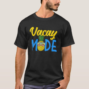 Camiseta Vacy Mode Summer Cruise Getaway Family Beach Mode