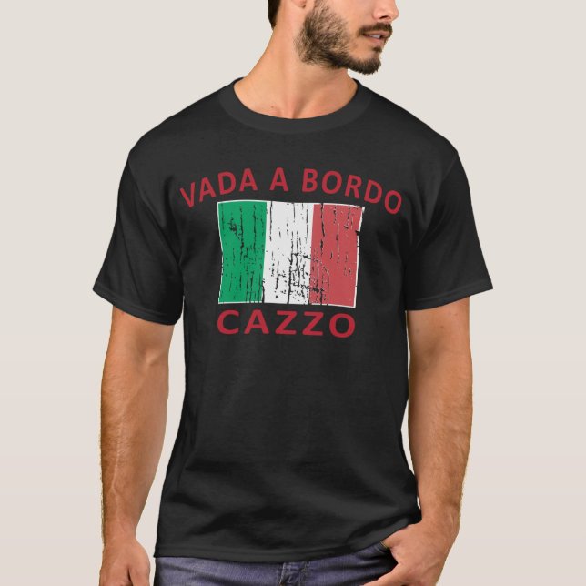 Camiseta Vada um Bordo Cazzo (Frente)