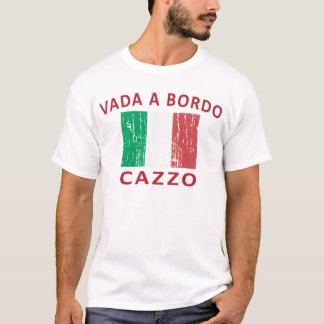 Camiseta Vada um t-shirt de Bordo Cazzo