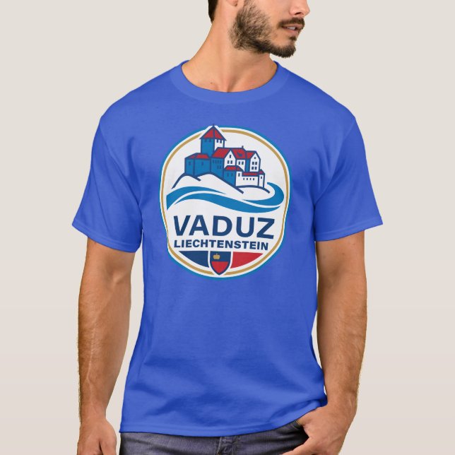 Camiseta Vaduz Liechtenstein Europe (Frente)