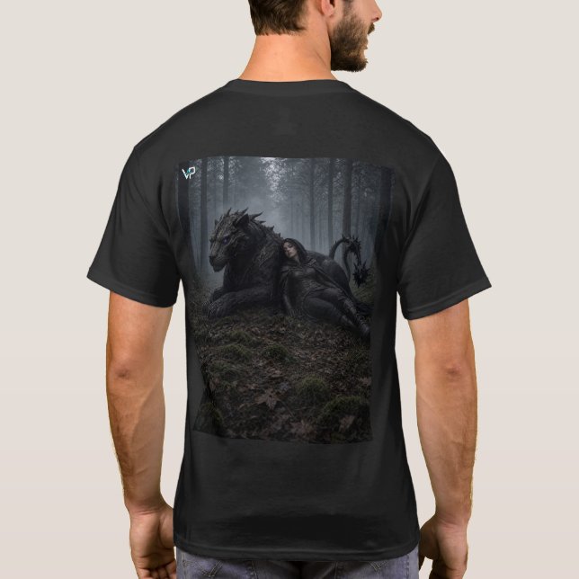 Camiseta Vaela descansando com Acefang (Verso)