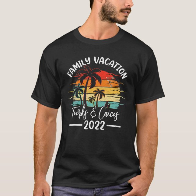 Camiseta Vaga da família Vintage 2022 Turcos (Frente)