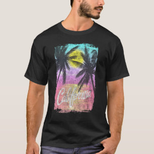 Camiseta Vaga de acampamento Verão ao ar livre da praia