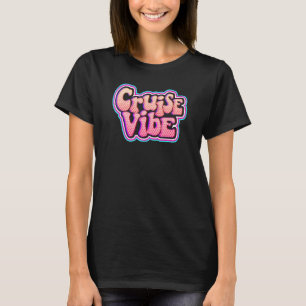 Camiseta Vaga de Cruzeiro Vaga de Borracha de Goma Rosa Ves