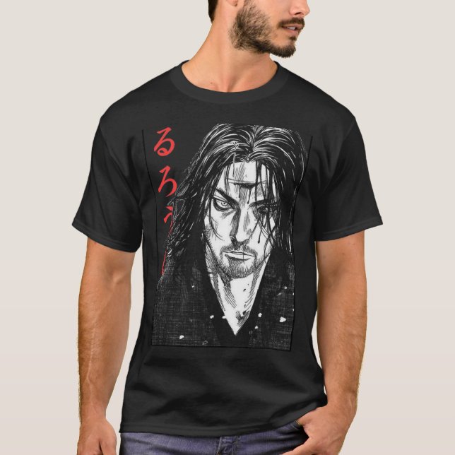 Camiseta Vagabond Manga Musashi Miyamoto (Frente)