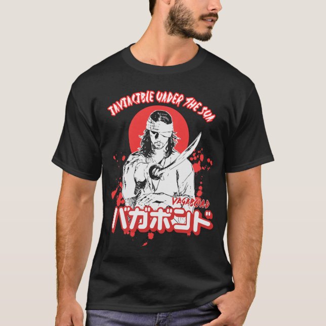 Camiseta Vagabundo - Invencível Sob O Sol (Frente)