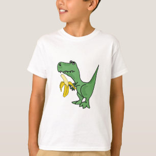 Camiseta vagabundos T-Rex que come um t-shirt da banana