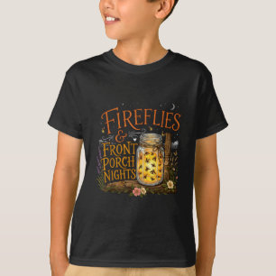 Camiseta Vagalumes E Noites Da Varanda Floral Rústica Verão