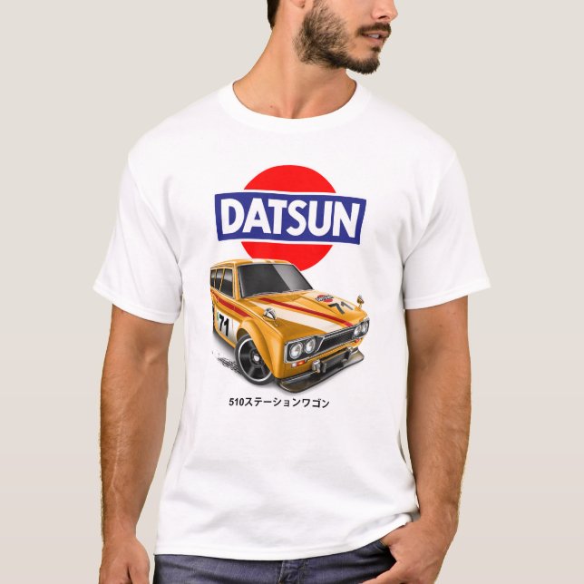 Camiseta Vagão Datsun 510 (Frente)