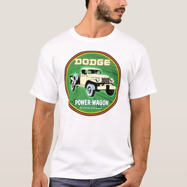 Camiseta Vagão de alimentação Dodge (Frente)