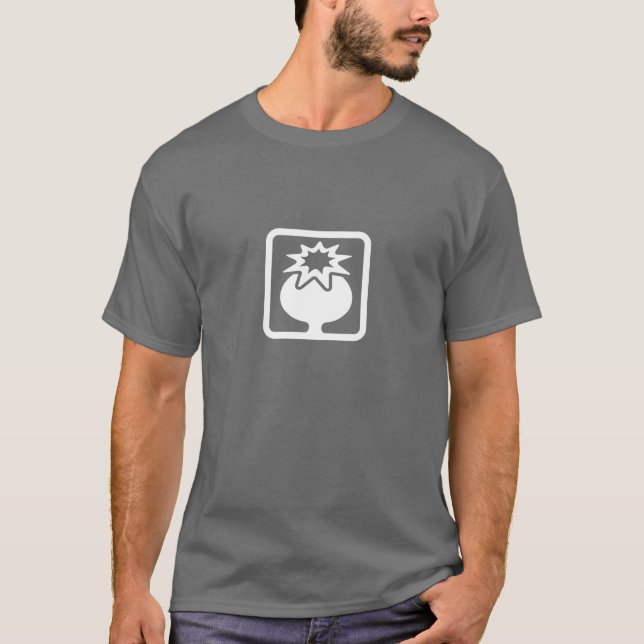 Camiseta Vagem da semente de papoila (Frente)