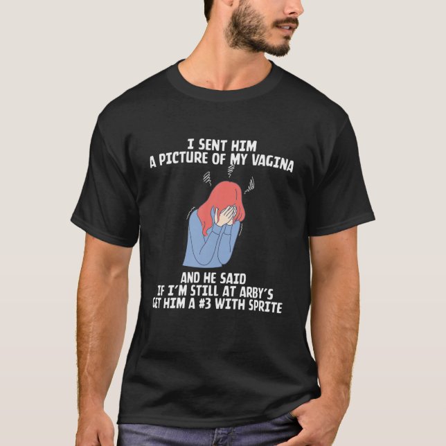 Camiseta Vagina Humor Reconhecimento Rápido de Comidas Engr (Frente)