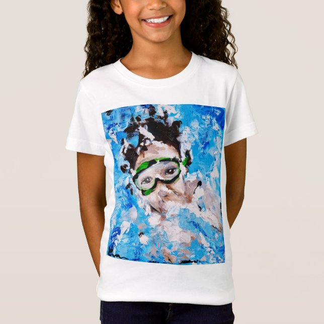 Camiseta Vague petit loup (Frente)