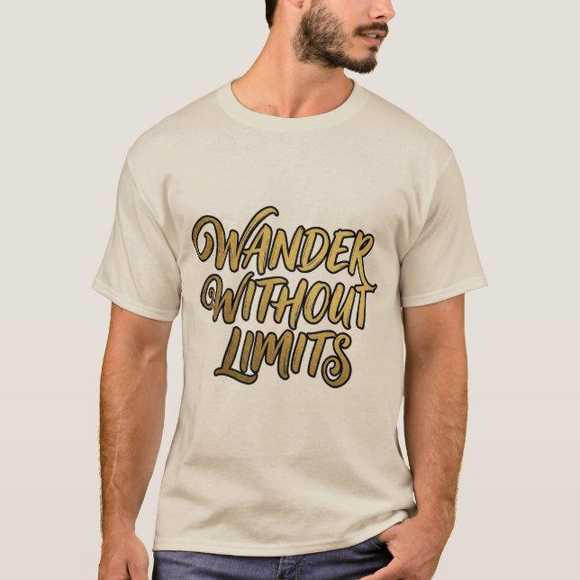 Camiseta Vague Sem Limites (Frente)