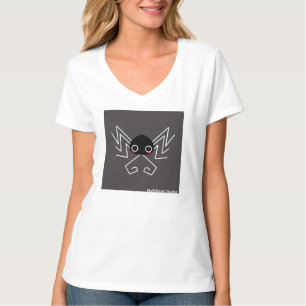 Camiseta Vagueando até o T-Shirt do pescoço Desconhecido - 