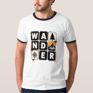 Camiseta Vaguear – Tipografia Mínima de Viagem e Aventura T