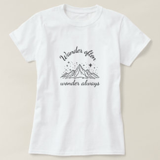 Camiseta Vaguejar Muitas Vezes, Maravilha Sempre - Adventur