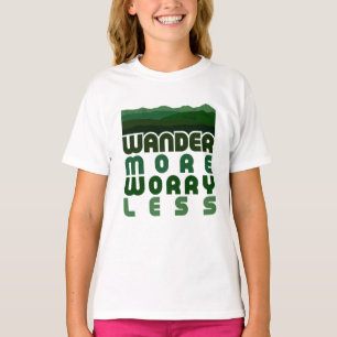 Camiseta Vagueje Mais Preocupada Menos Camisa-T