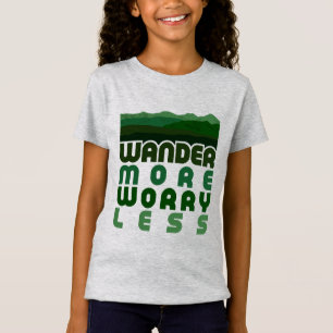 Camiseta Vagueje Mais Preocupada Menos Camisa-T