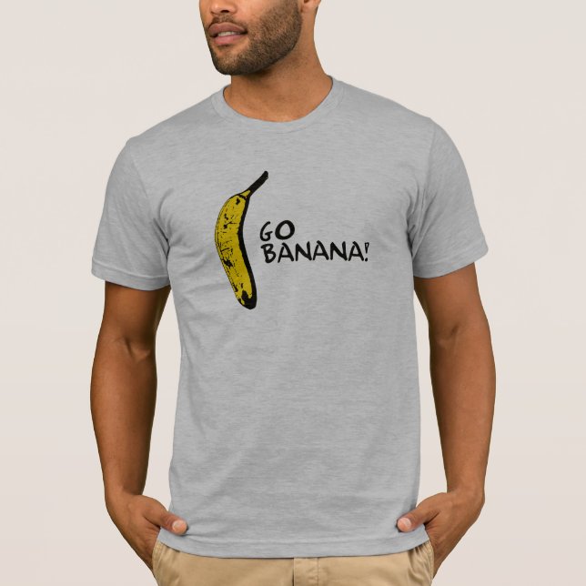 Camiseta Vai a banana! Tshirt (Frente)