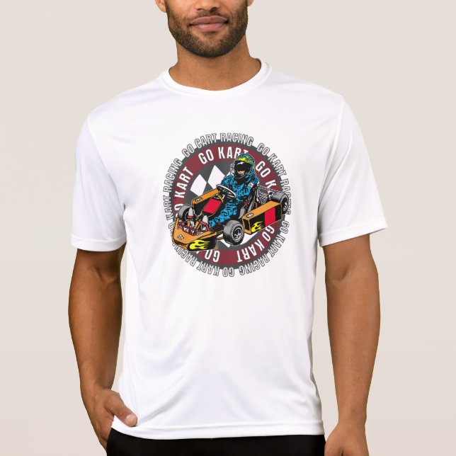 Camiseta Vai a competência de Kart (Frente)