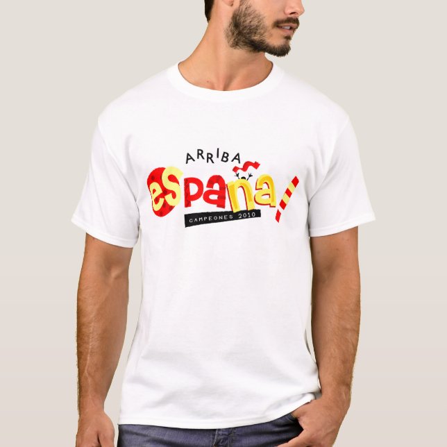 Camiseta Vai a espanha! artigos (Frente)