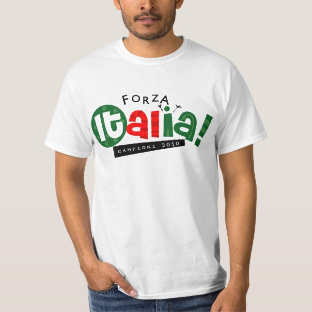 Camiseta Vai a roupa de Italia (Frente)
