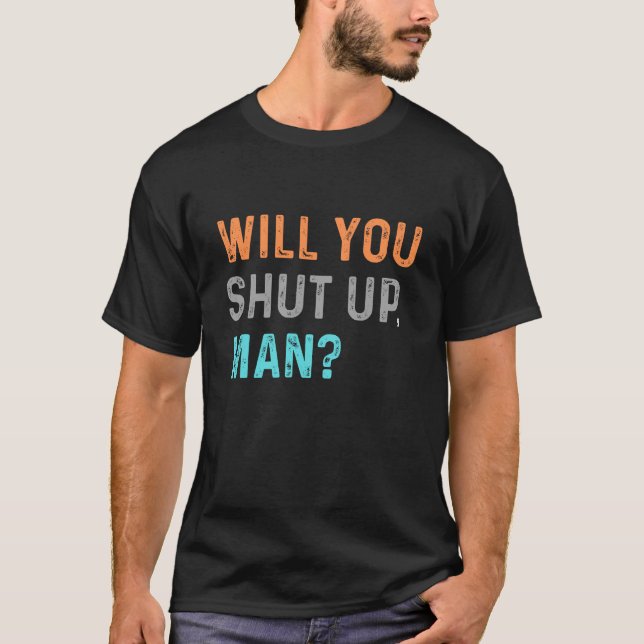 Camiseta Vai Cale-Se, Cara? BIDEN DIYING (Frente)